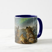 Mug Beam Lingering Whimsical Aurora Animals Painting (Devant droit)