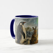 Mug Beam Lingering Whimsical Aurora Animals Painting (Devant gauche)