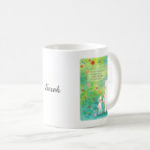 Mug Bear and Bunny in Floral Field with love poem name (Devant droit)