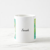 Mug Bear and Bunny in Floral Field with love poem name (Centre)