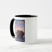 Mug Bear and Cub - Parc national des Glaciers, MT (Devant gauche)