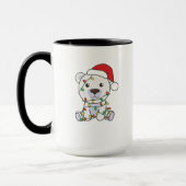 Mug Bear Christmas Winter Animals Polar Bears (Gauche)