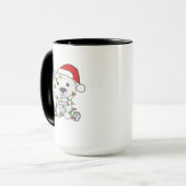 Mug Bear Christmas Winter Animals Polar Bears (Devant gauche)
