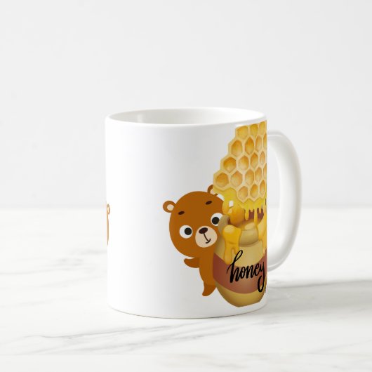 Mug Bear Cubs with Honey Pot (Devant droit)