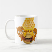 Mug Bear Cubs with Honey Pot (Gauche)