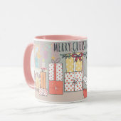 Mug Bear de Noël mignonne (Devant gauche)