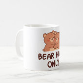 Mug Bear Hugs Only (Devant gauche)