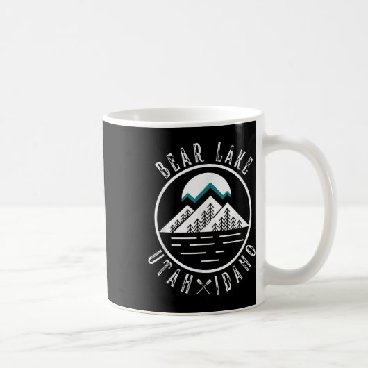 Mug Bear Lake Utah Idaho Camping Bateau (Droite)