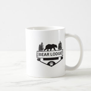 Mug Bear Lodge Wyoming Wildlife Bear Randonnée Camping