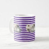Mug Bear polaire Purple Strig (Devant gauche)