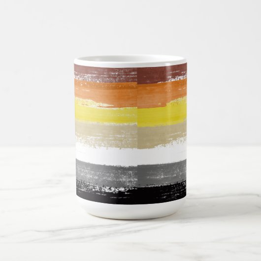 Mug Bear Pride Paint Stripes (Centre)