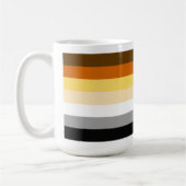 Mug Bear Pride Stripes (Gauche)