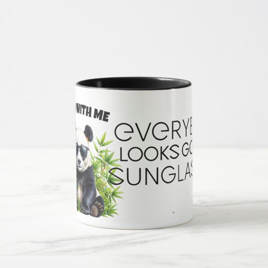 Mug Bear With Me Panda Shades Pun – ELGIS (Centre)