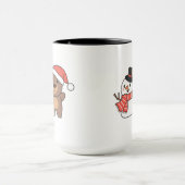 Mug Bear With Snowman (Centre)
