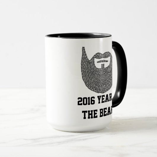 Mug Beard Art 2016 (Devant droit)