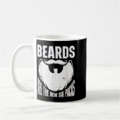 Mug Beard Quote Beards Are The New Six Pack (Gauche)
