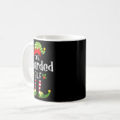 Mug Bearded Christmas Elf Matching Pajama X-mas Party  (Devant gauche)