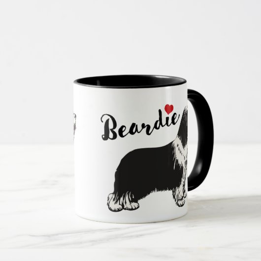 Mug Bearded collie (Devant droit)