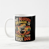 Mug Bearded Dragon Cooler Reptile Animal Beardie Beard (Gauche)