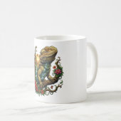 Mug Bearded Dragon Tropical Fantasy Landscape Reptile  (Devant droit)