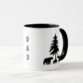 Mug Bears in the Woods Coffee (Devant droit)