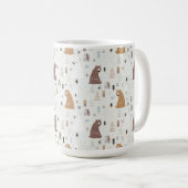 Mug Bears mignonne dans le Motif Woods (Devant droit)