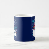 Mug Beary Noël Ours Polaire Flacons de neige (Centre)