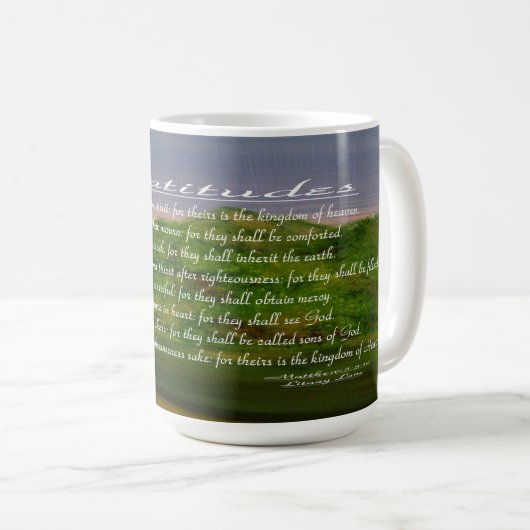 Mug Béatitudes (Devant droit)