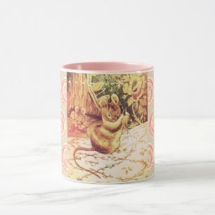 Mug Beatrix potier souris mignon couture vintage