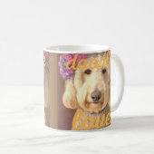 Mug Beau amour Goldendoodle (Devant droit)