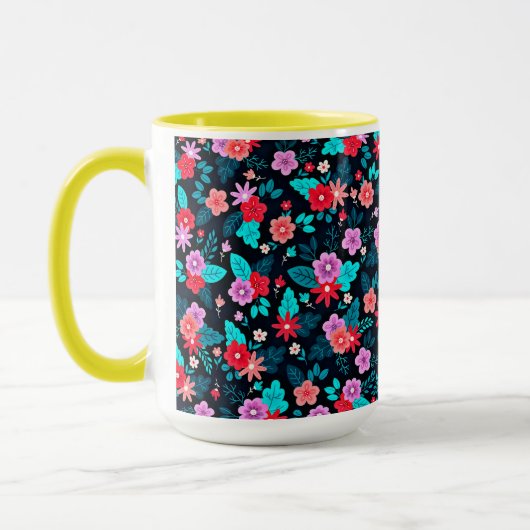 Mug Beau arrangement Ditsy Floral Pattern-56576 (Gauche)