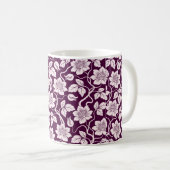 Mug Beau Arrière - plan Floral (Devant droit)