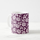 Mug Beau Arrière - plan Floral (Devant gauche)