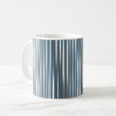 Mug Beau arrière - plan vertical abstrait bleu avec l (Devant gauche)