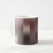 Mug Beau arrière - plan vertical abstrait brun avec  (Devant gauche)
