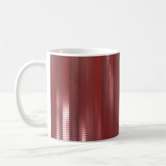 Mug Beau arrière - plan vertical abstrait rouge avec l (Gauche)