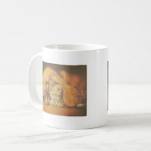Mug Beau art Extraordinaire de chats et de chats de ch (Devant gauche)