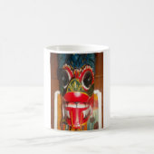 Mug Beau art traditionnel sri-lankais de masques de fe (Centre)