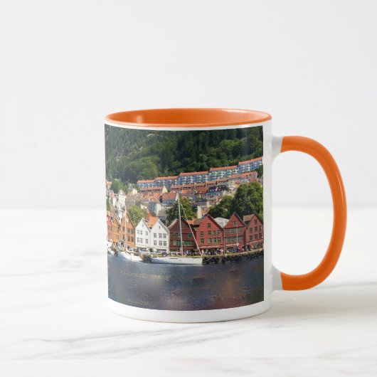 Mug Beau Bergen, Norvège (Droite)
