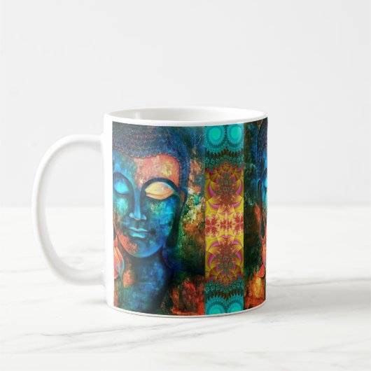 Mug Beau Bouddha coloré (Gauche)