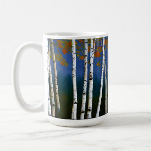 Mug Beau bouleau d'automne