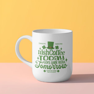 Mug Beau café irlandais Green Lucky aujourd'hui