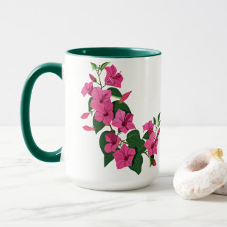 Mug Beau café magique floral Customisé