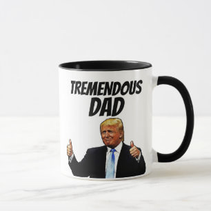 MUG BEAU CAFÉ PAPA, FUNNY DONALD TRUMP