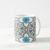 Mug Beau Carrelage Boho Talavera (Devant droit)