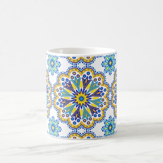 Mug Beau Carrelage Boho Talavera (Centre)