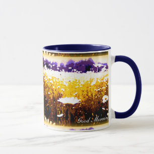 Mug Beau champ du nord-ouest de marguerite bonjour