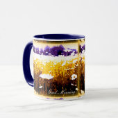 Mug Beau champ du nord-ouest de marguerite bonjour (Devant gauche)