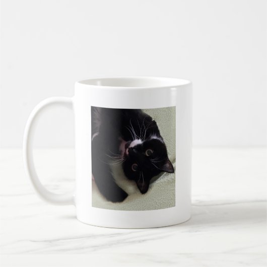 Mug Beau chat de smoking (Gauche)