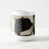 Mug Beau chat noir (Devant gauche)
